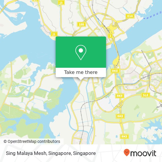 Sing Malaya Mesh, Singapore地图