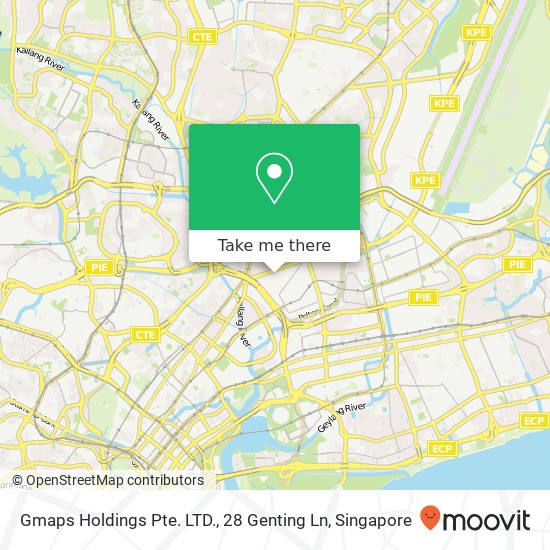 Gmaps Holdings Pte. LTD., 28 Genting Ln map