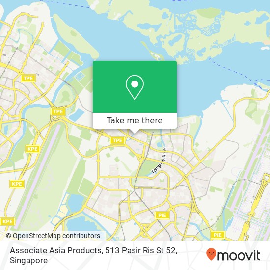 Associate Asia Products, 513 Pasir Ris St 52 map