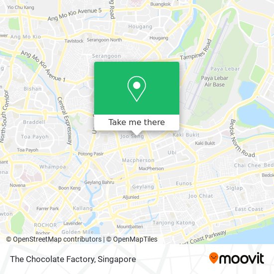 The Chocolate Factory map