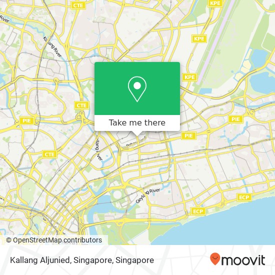 Kallang Aljunied, Singapore map