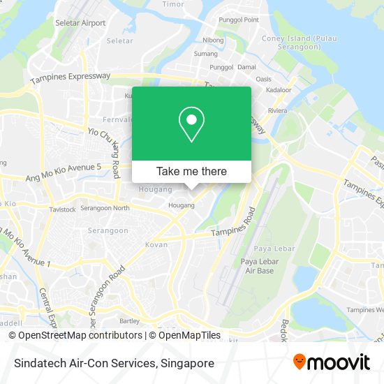 Sindatech Air-Con Services map