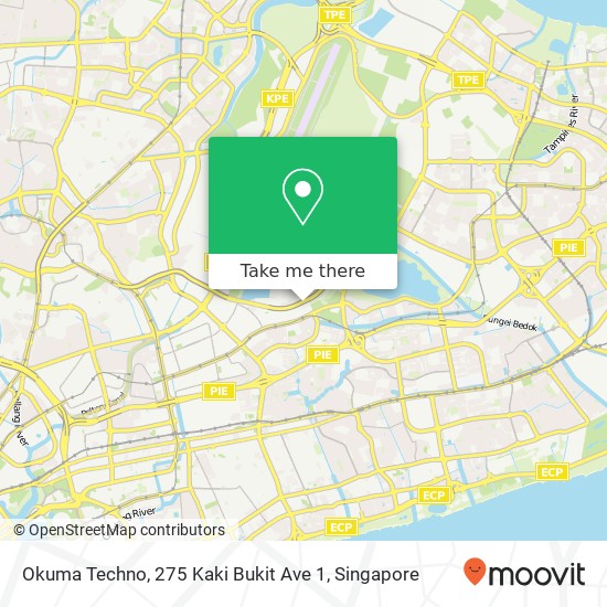 Okuma Techno, 275 Kaki Bukit Ave 1 map