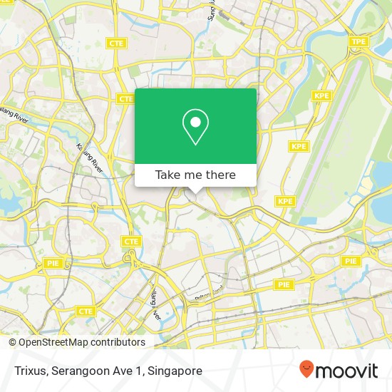 Trixus, Serangoon Ave 1 map