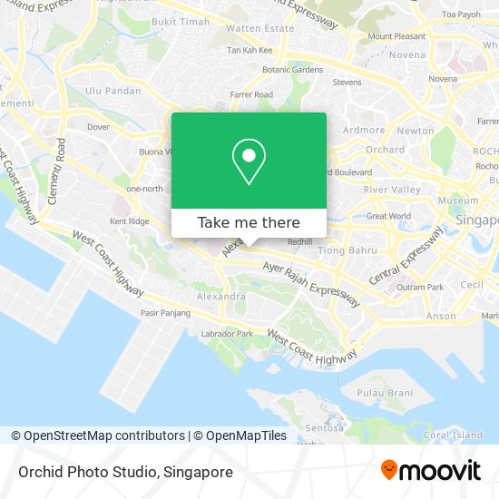 Orchid Photo Studio map