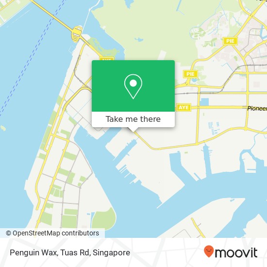 Penguin Wax, Tuas Rd地图