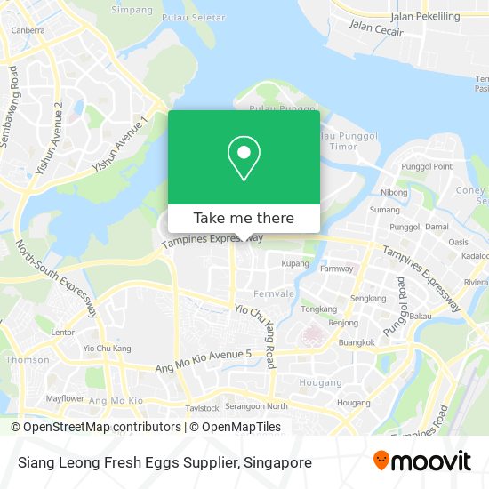 Siang Leong Fresh Eggs Supplier map