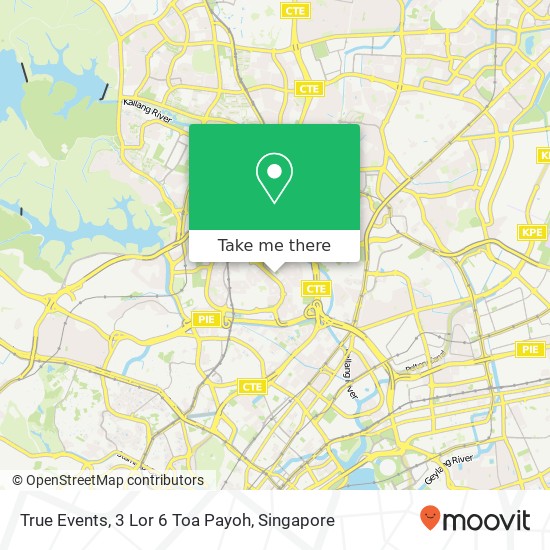 True Events, 3 Lor 6 Toa Payoh map