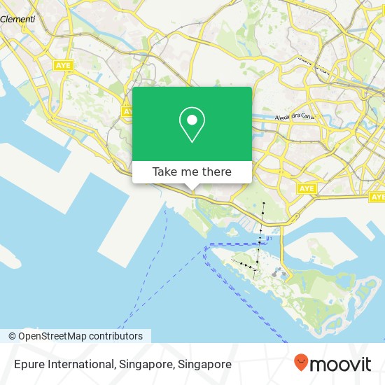 Epure International, Singapore map