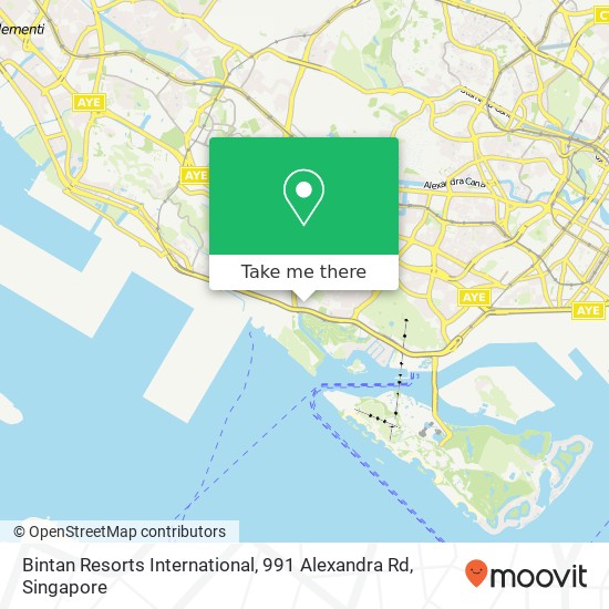 Bintan Resorts International, 991 Alexandra Rd地图