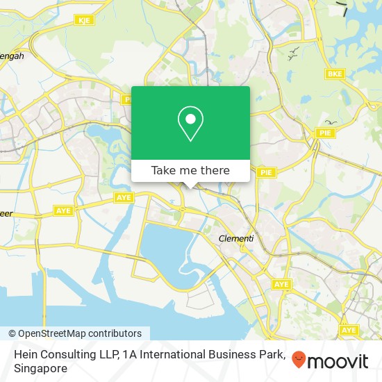 Hein Consulting LLP, 1A International Business Park map