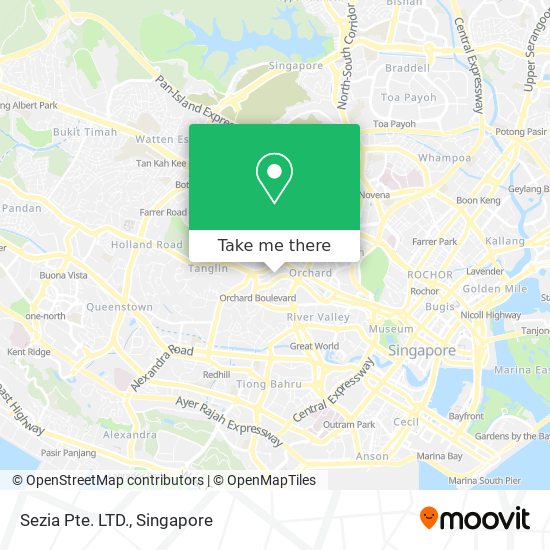 Sezia Pte. LTD. map