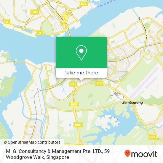 M. G. Consultancy & Management Pte. LTD., 59 Woodgrove Walk地图