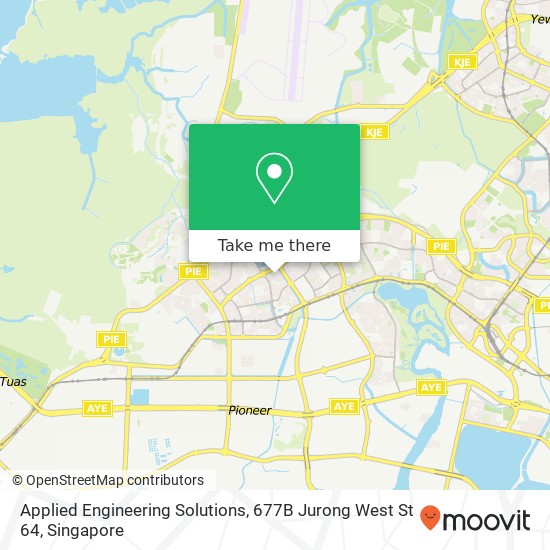Applied Engineering Solutions, 677B Jurong West St 64地图