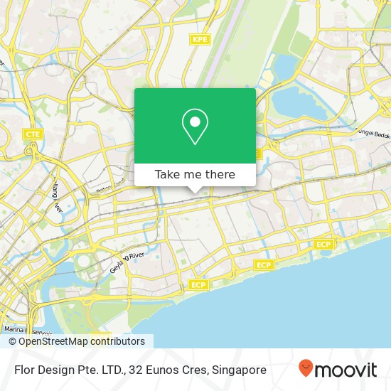 Flor Design Pte. LTD., 32 Eunos Cres map