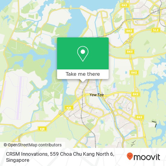 CRSM Innovations, 559 Choa Chu Kang North 6地图