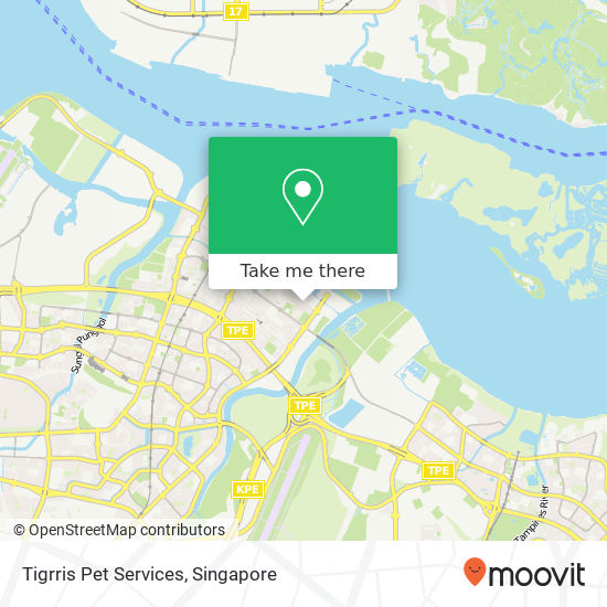 Tigrris Pet Services map