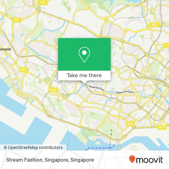 Stream Fashion, Singapore map