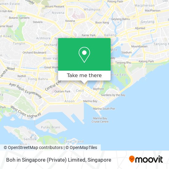 Boh in Singapore (Private) Limited map