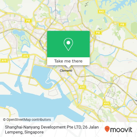 Shanghai-Nanyang Development Pte LTD, 26 Jalan Lempeng map