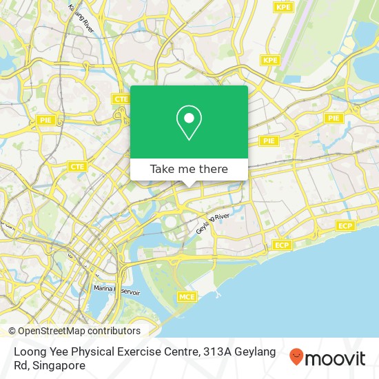 Loong Yee Physical Exercise Centre, 313A Geylang Rd地图