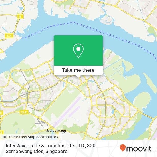 Inter-Asia Trade & Logistics Pte. LTD., 320 Sembawang Clos地图