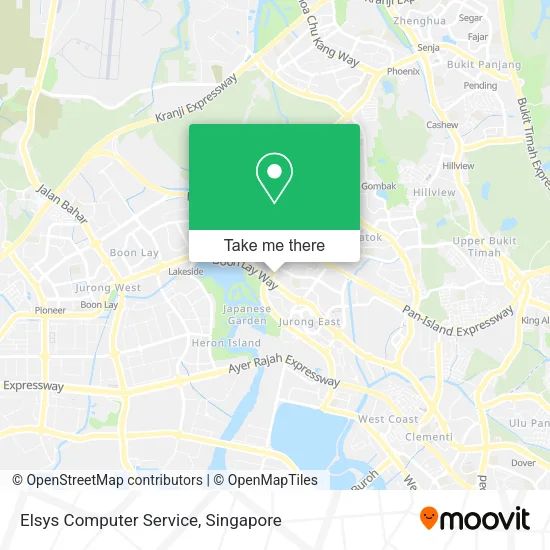 Elsys Computer Service map