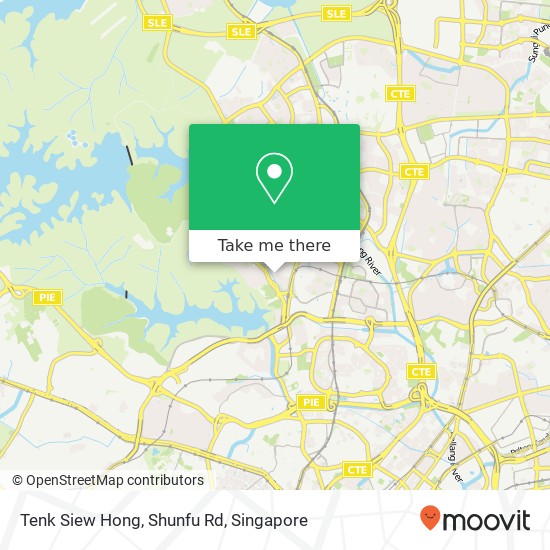 Tenk Siew Hong, Shunfu Rd地图