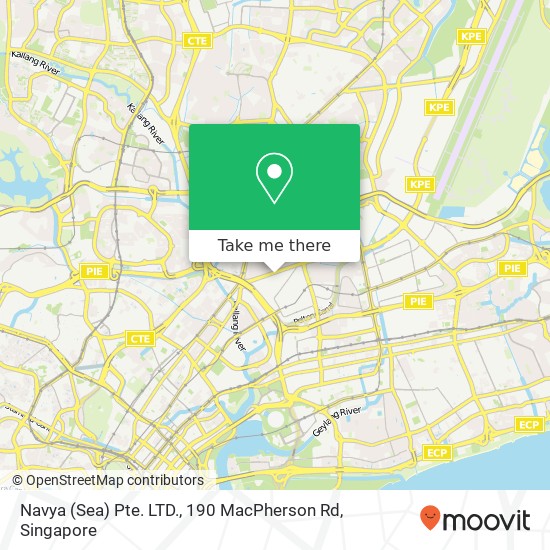 Navya (Sea) Pte. LTD., 190 MacPherson Rd map