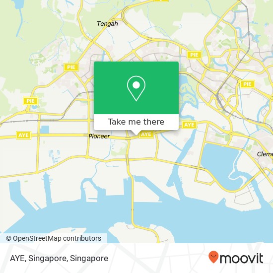 AYE, Singapore地图