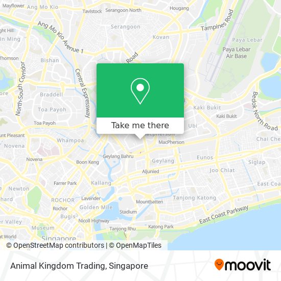 Animal Kingdom Trading map