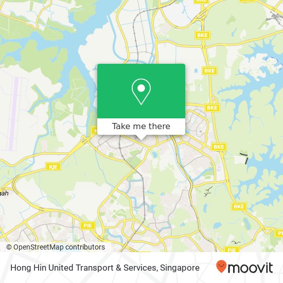 Hong Hin United Transport & Services map