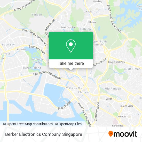 Berker Electronics Company map