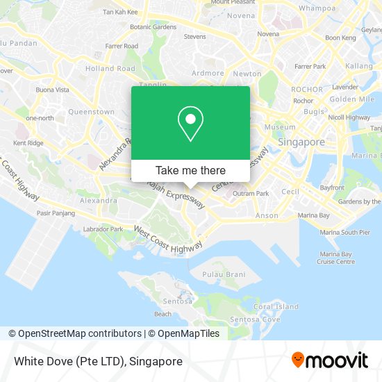 White Dove (Pte LTD) map