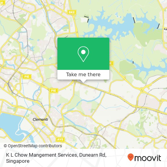 K L Chow Mangement Services, Dunearn Rd map