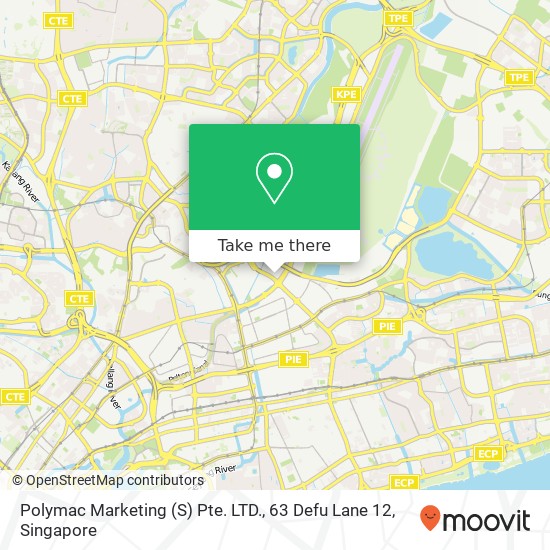 Polymac Marketing (S) Pte. LTD., 63 Defu Lane 12 map