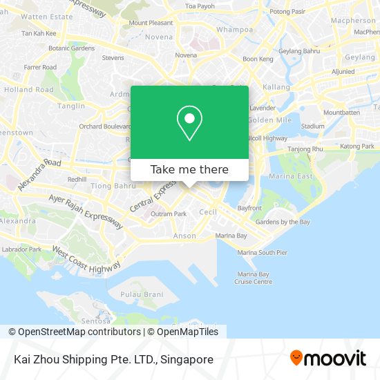 Kai Zhou Shipping Pte. LTD. map