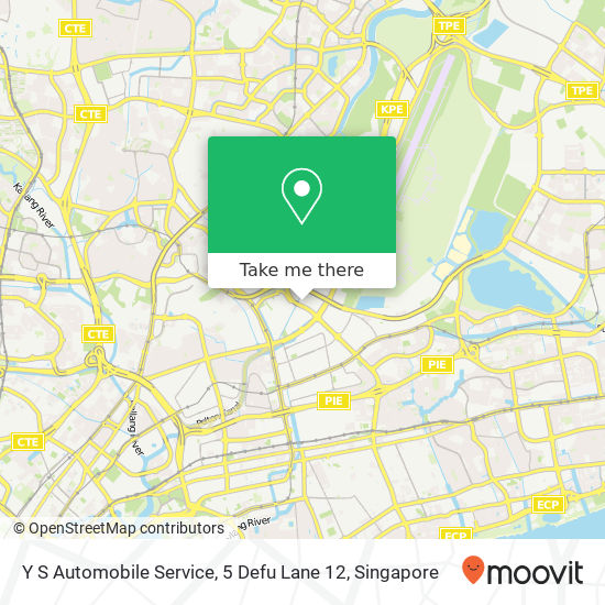 Y S Automobile Service, 5 Defu Lane 12地图