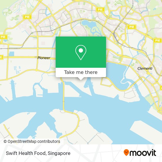 Swift Health Food map