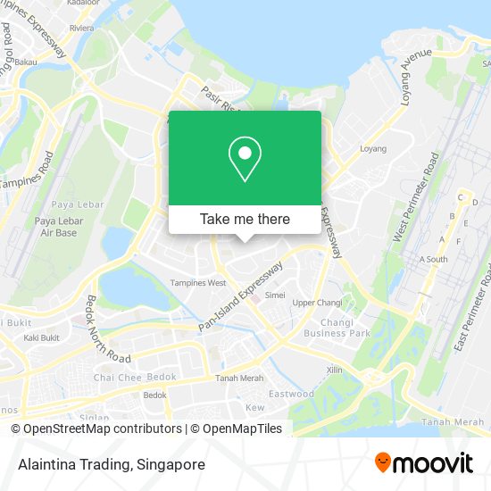 Alaintina Trading map