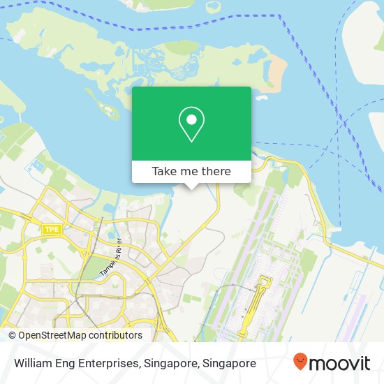 William Eng Enterprises, Singapore map