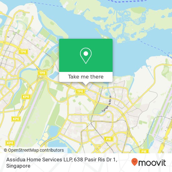 Assidua Home Services LLP, 638 Pasir Ris Dr 1 map