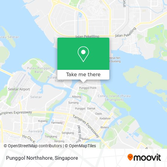 Punggol Northshore地图