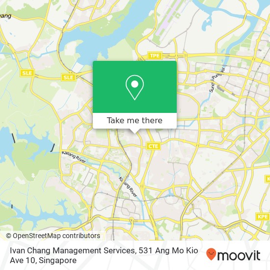 Ivan Chang Management Services, 531 Ang Mo Kio Ave 10地图
