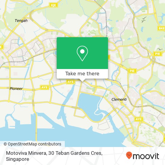 Motoviva Minvera, 30 Teban Gardens Cres map