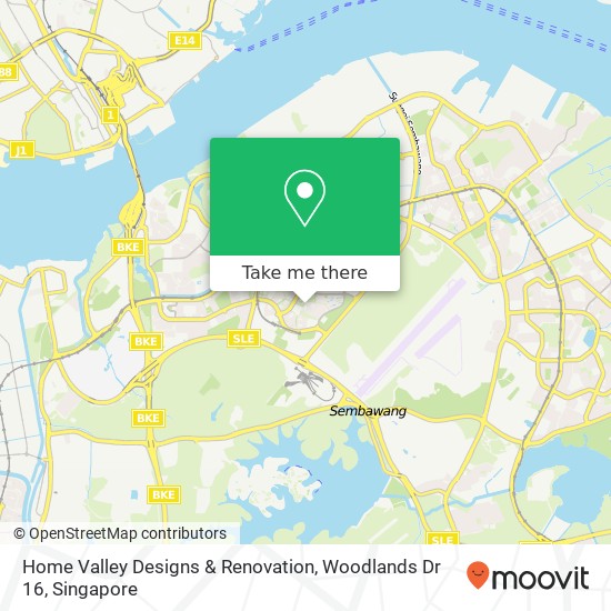 Home Valley Designs & Renovation, Woodlands Dr 16 map