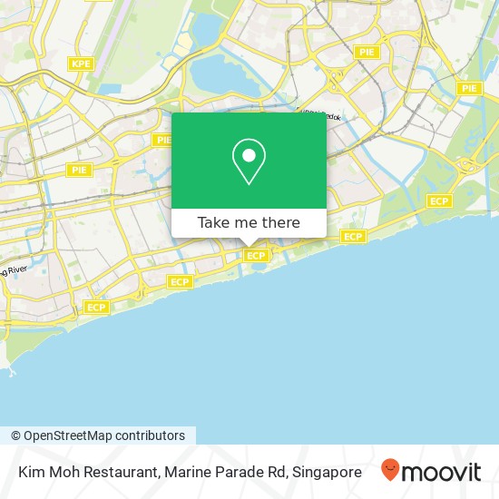 Kim Moh Restaurant, Marine Parade Rd map