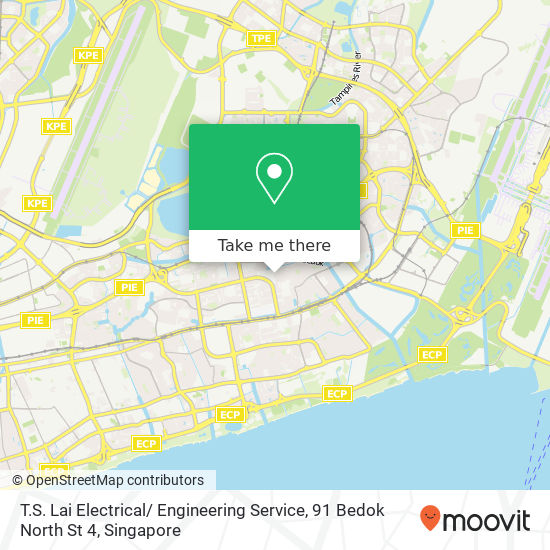 T.S. Lai Electrical/ Engineering Service, 91 Bedok North St 4 map