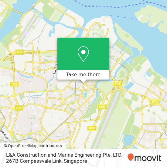 L&A Construction and Marine Engineering Pte. LTD., 267B Compassvale Link地图