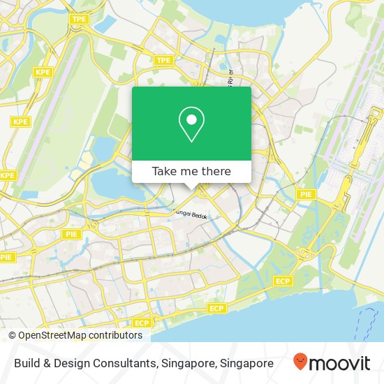 Build & Design Consultants, Singapore map